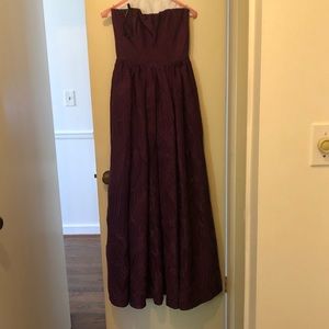Black Halo Purple Gown Size 2